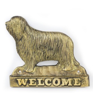 Bearded Collie welcome plakietka Art-Dog